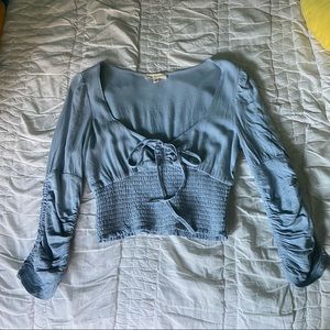 XS Blue Pacsun Blouse